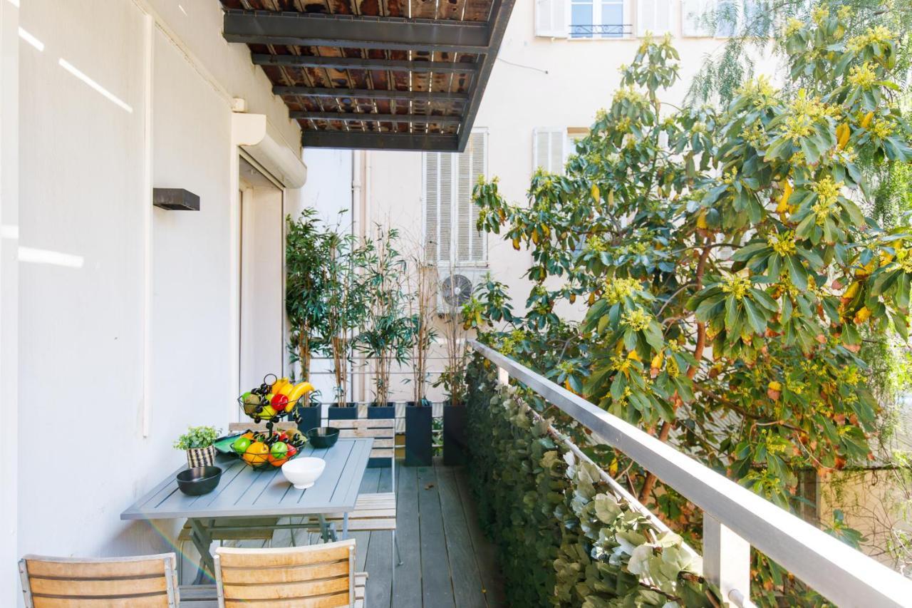 Le Cocon Des Artistes - Coeur De Cannes - Spacieux - Terrasse - Clim Exteriör bild