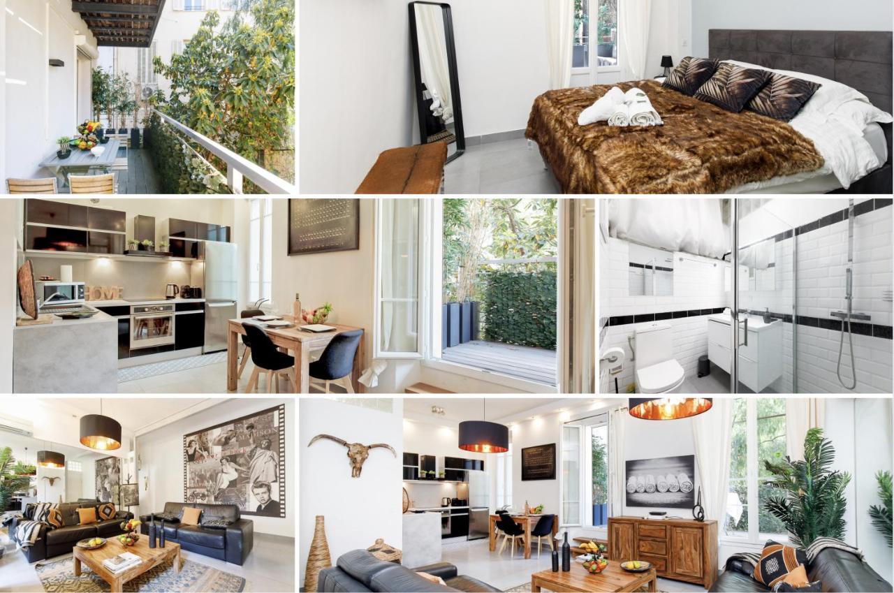 Le Cocon Des Artistes - Coeur De Cannes - Spacieux - Terrasse - Clim Exteriör bild